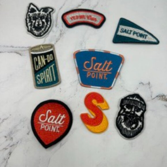 Salt Point Merch Bundle Brown Hat Pins Patches Cocktail Brand California - Picture 9 of 10